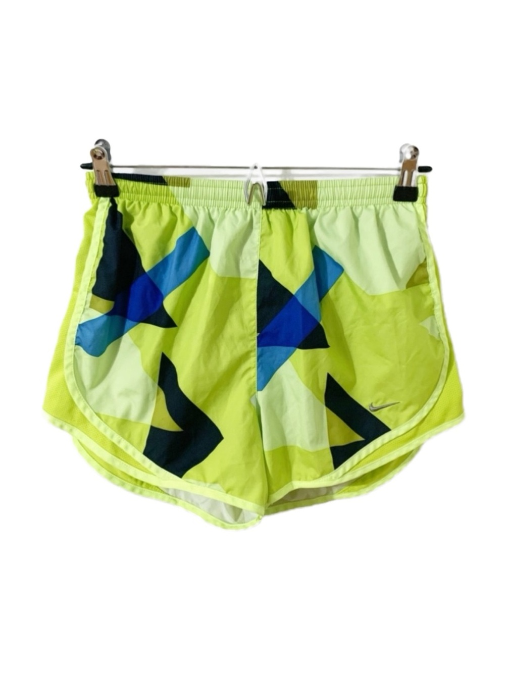 Nike Geometric Shapes Dri-fit Running Shorts with Built in Liner and Drawstring